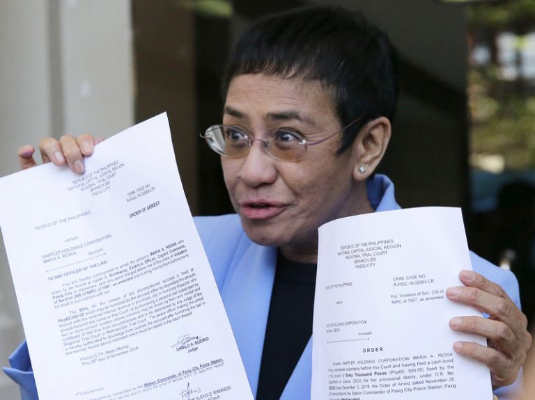 Rappler CEO Maria Ressa returns to Manila to fight Tax Allegations