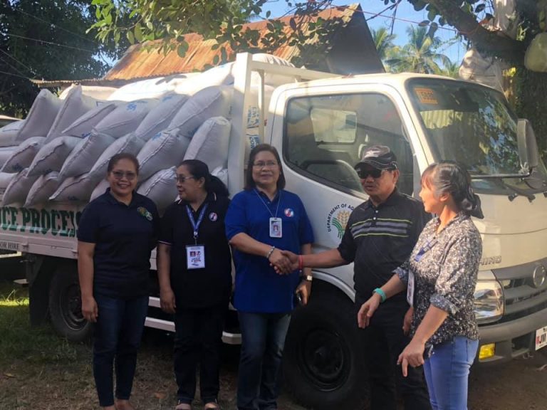 DA Regions Turned Over Dryers and Hauling Trucks to NFA