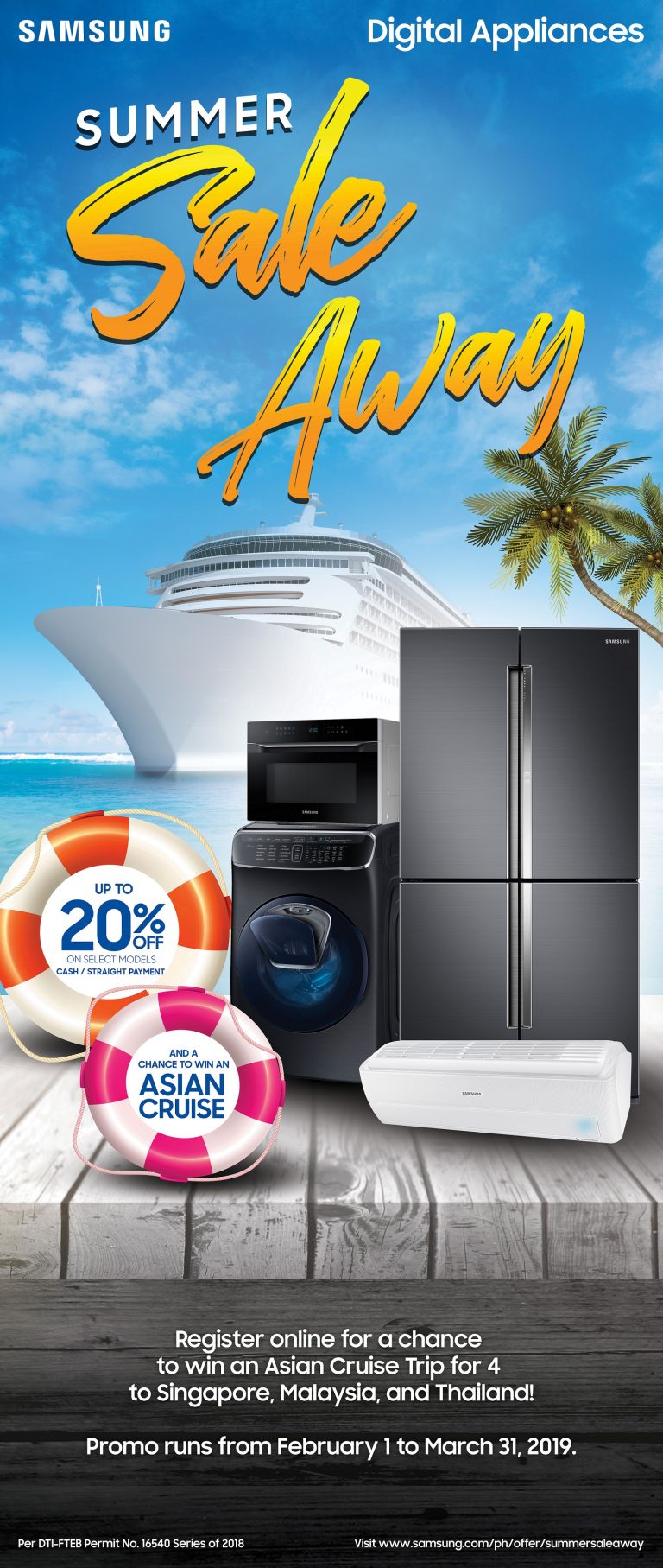 Samsung “Summer Sale Away” Promo