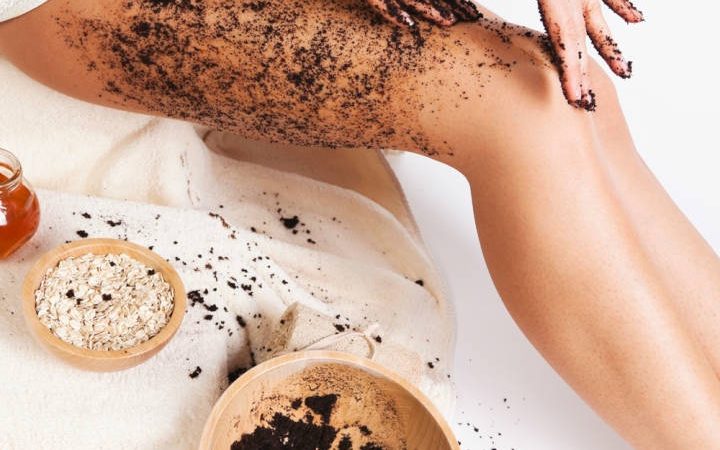 Roasted Ground Coffee as Beauty Scrub Roasted Ground Coffee as Beauty Scrub