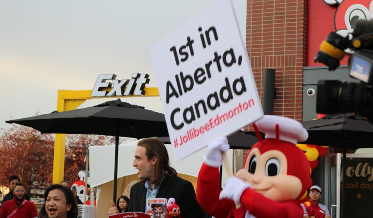 Grand opening of the 1st Jollibee store in Alberta, Canada! Grand opening of the 1st Jollibee store in Alberta, Canada!