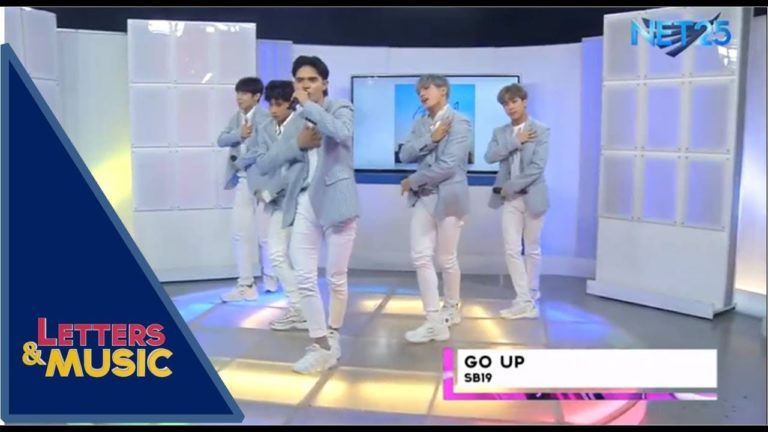 [Live] Go Up! – SB19 (NET25 Letters and Music)