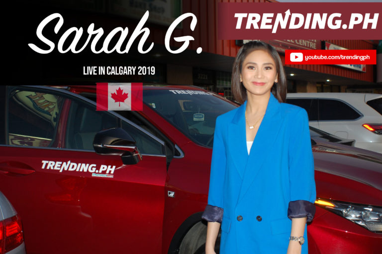 Watch Sarah Geronimo’s Live in Calgary Concert 2019
