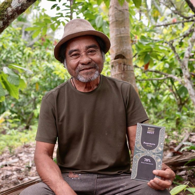 cacao farmer in Davao