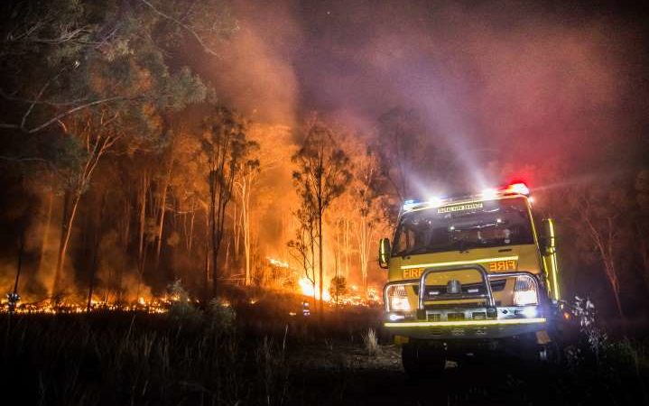 Forest Fire Still Raging in Tublay, Benguet, Mountain Province (Luzon) Forest Fire Still Raging in Tublay, Benguet, Mountain Province (Luzon)