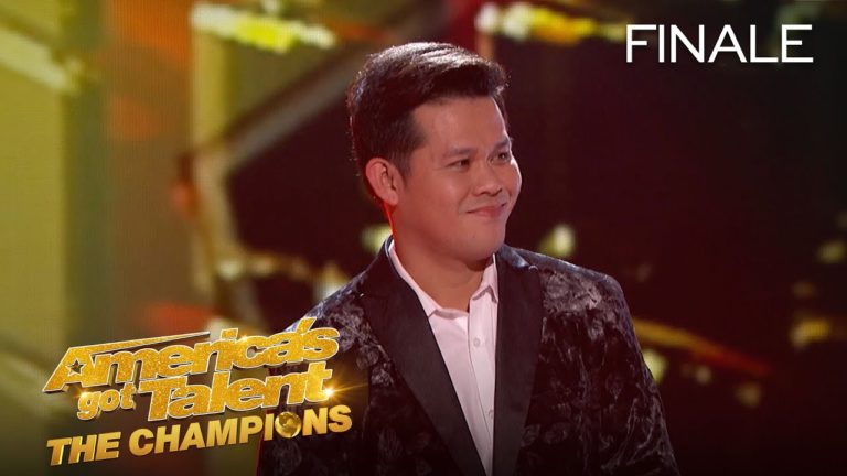 Marcelito Pomoy Wins 4th Place On AGT: The Champions 2020