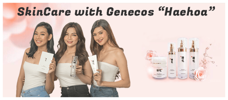 Skincare with Genecos ‘HAEHOA’
