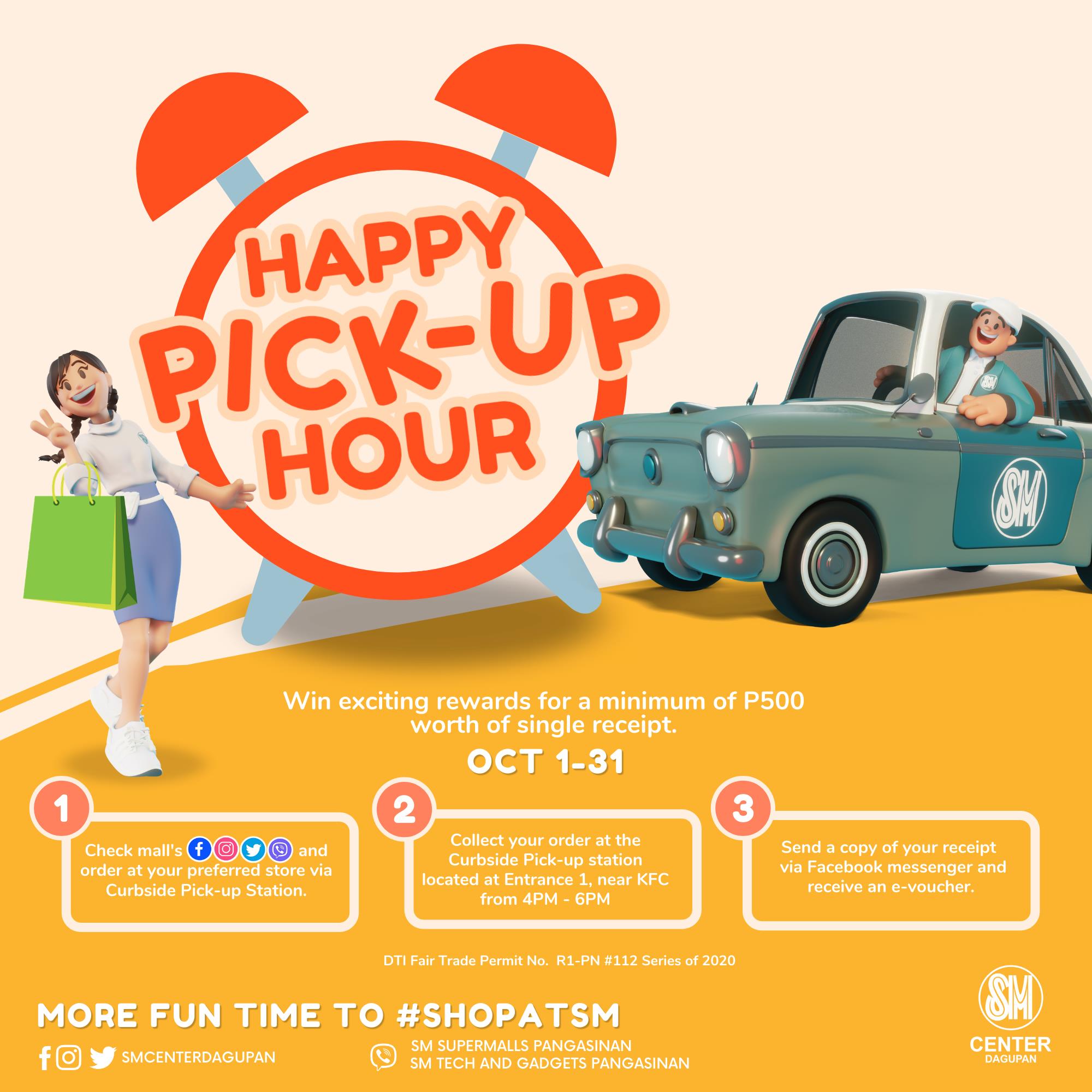 Happy PickUp Hour at SM Center Dagupan