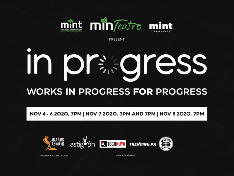 MINTeatro presents “IN Progress: Works IN Progress FOR Progress”
