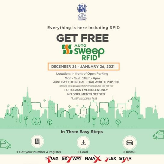 FREE RFID Installation at SM City Central